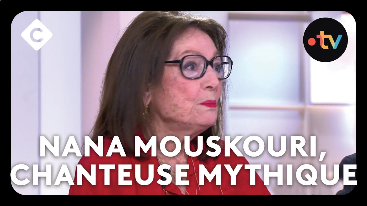 Nana Mouskouri, la plus française des chanteuses grecques - C à Vous - 15/10/2024
