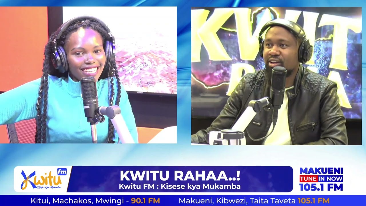 KITI KYUMU SISTERS WITH DJ BIADO ON KWITU FM PART 1