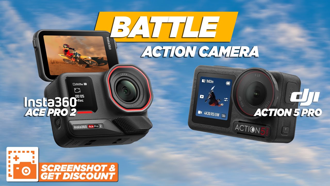 INSTA360 ACE PRO 2 VS DJI ACTION 5 PRO: ADU SPEK KAMERA AKSI TERBAIK (FITUR, VIDEO, HARGA)