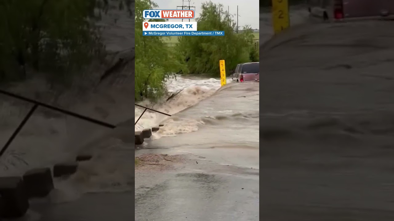 Texas Flood Leads To Swiftwater Rescue