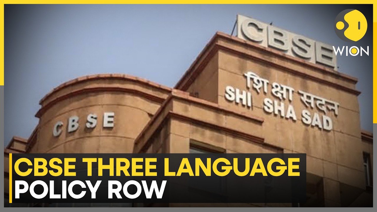 Supreme Court Refuses To Stay CBSE's Three-Language Policy | WION News