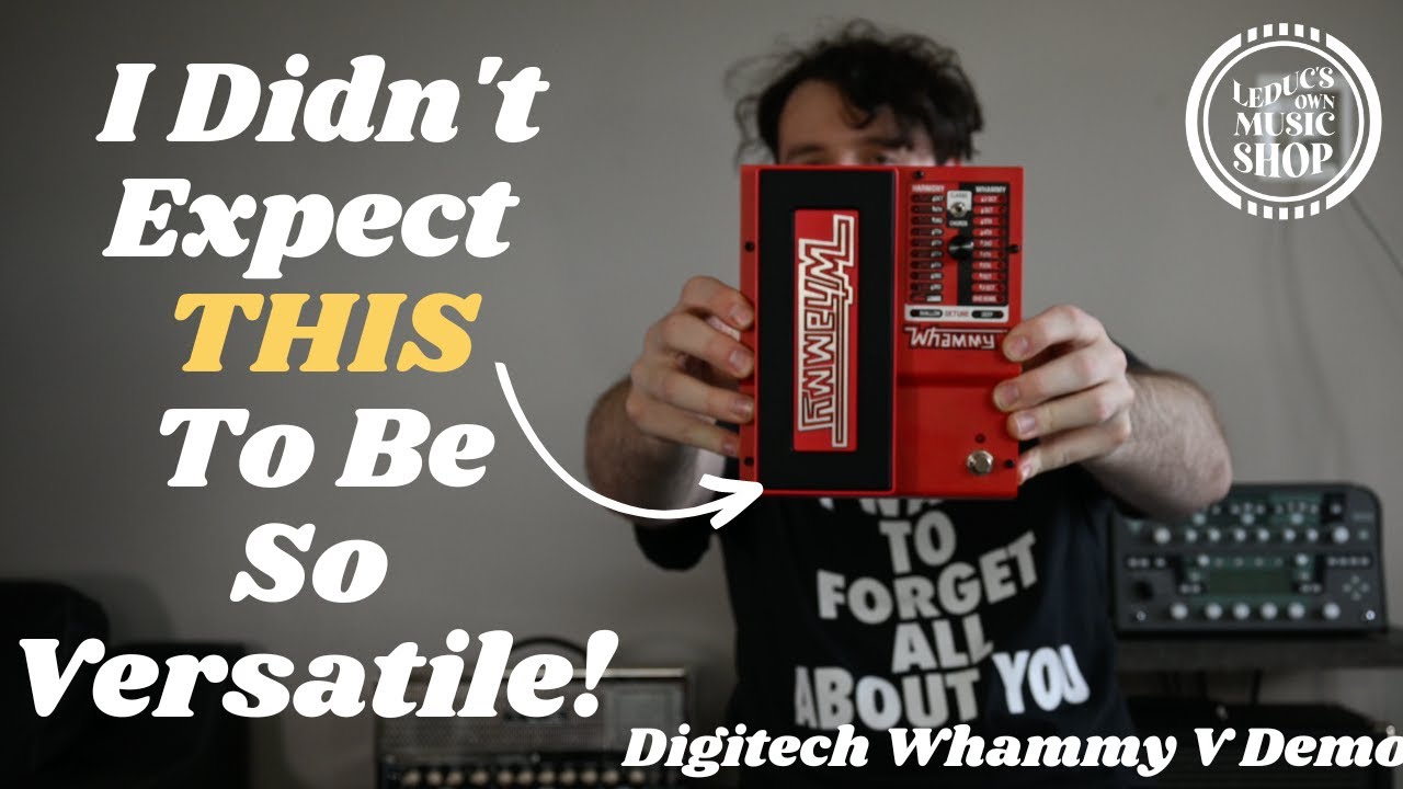 The Most Versatile Pitch Shifter // Digitech Whammy V Demo