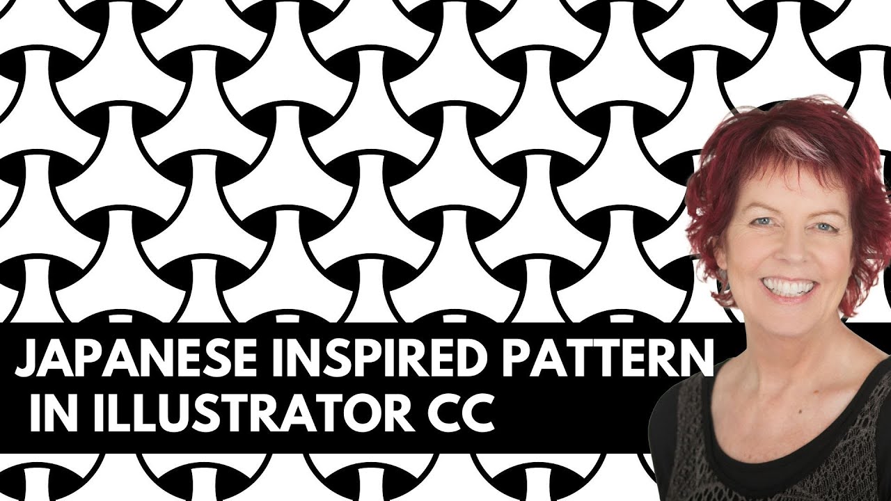 Illustrator CC — узор в японском стиле — пошагово и с подробным описанием