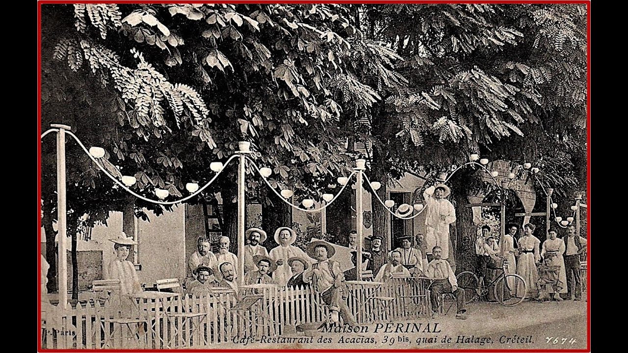 Créteil et les guinguettes des bords de Marne autour de  1900