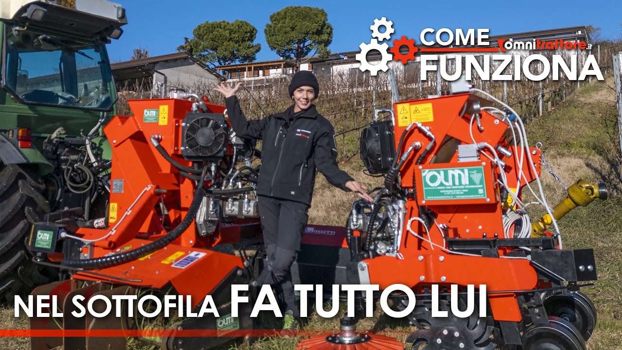 OLMI Comby: telaio portattrezzi in lavorazione del sottofila con GIULIA TONELLO