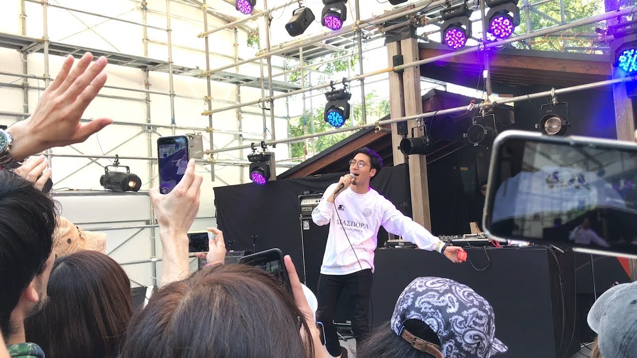 2017年9月24日 tofubeats @りんご音楽祭 アルプス公園