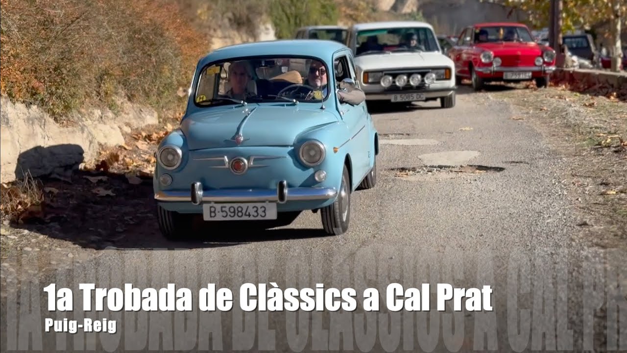 Trobada de cl&agrave;ssics a Cal Prat: una jornada plena de motor hist&ograve;ria i bon ambient