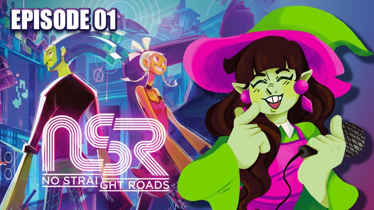 [ENVtuber] No Straight Roads BLIND (epilepsy warning) | FULL VIDEO EP 01