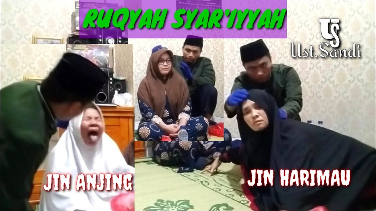 Ustadz.Sandi __ Ruqyah pasien yg terkena sihir