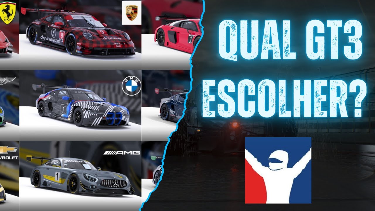 Qual GT3 escolher para a nova temporada do iRacing?