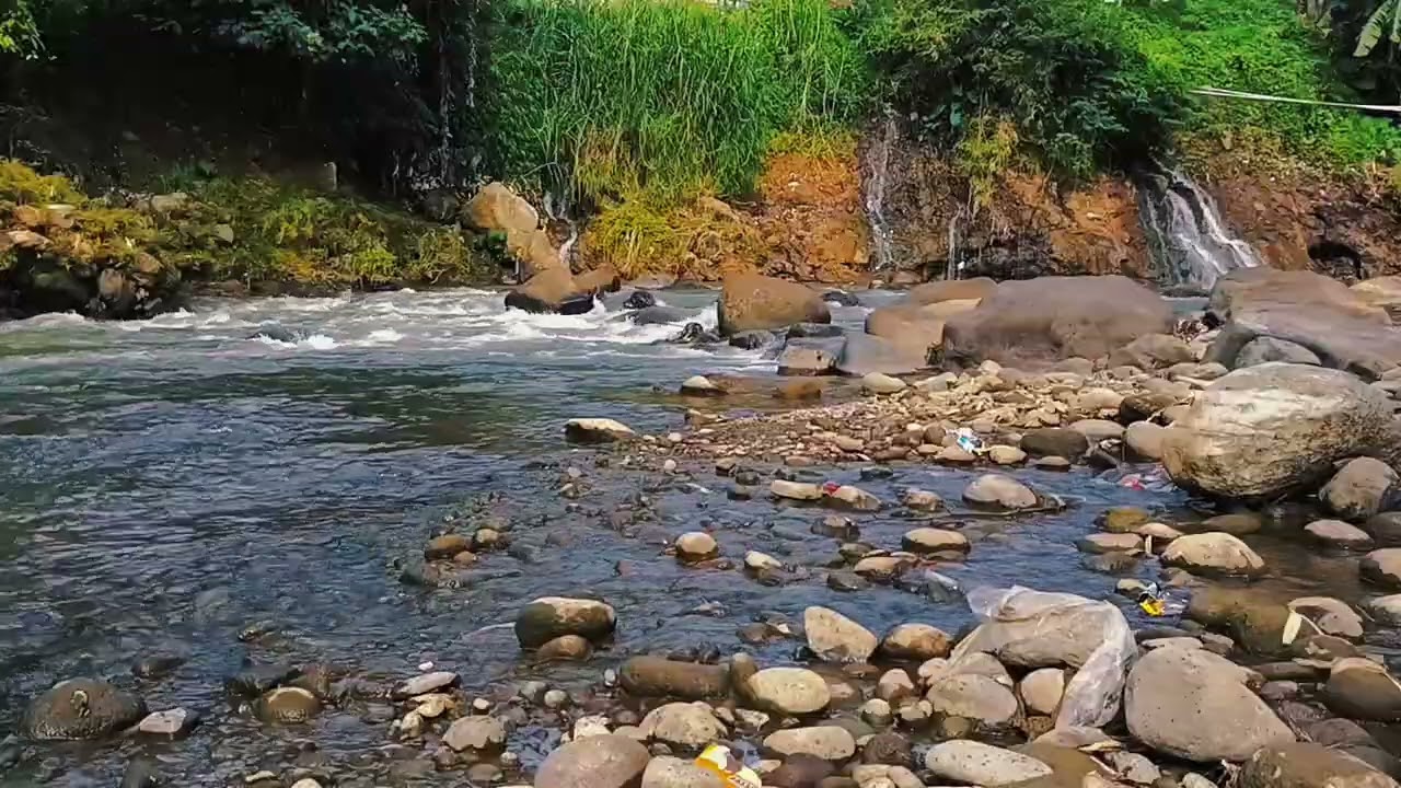Tranquil Water Sounds no speaking 2 hours Focused Mind by the River