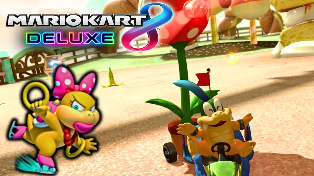Renegade Roundup Subscriber Request - Wendy VS Larry!! (Mario Kart 8)