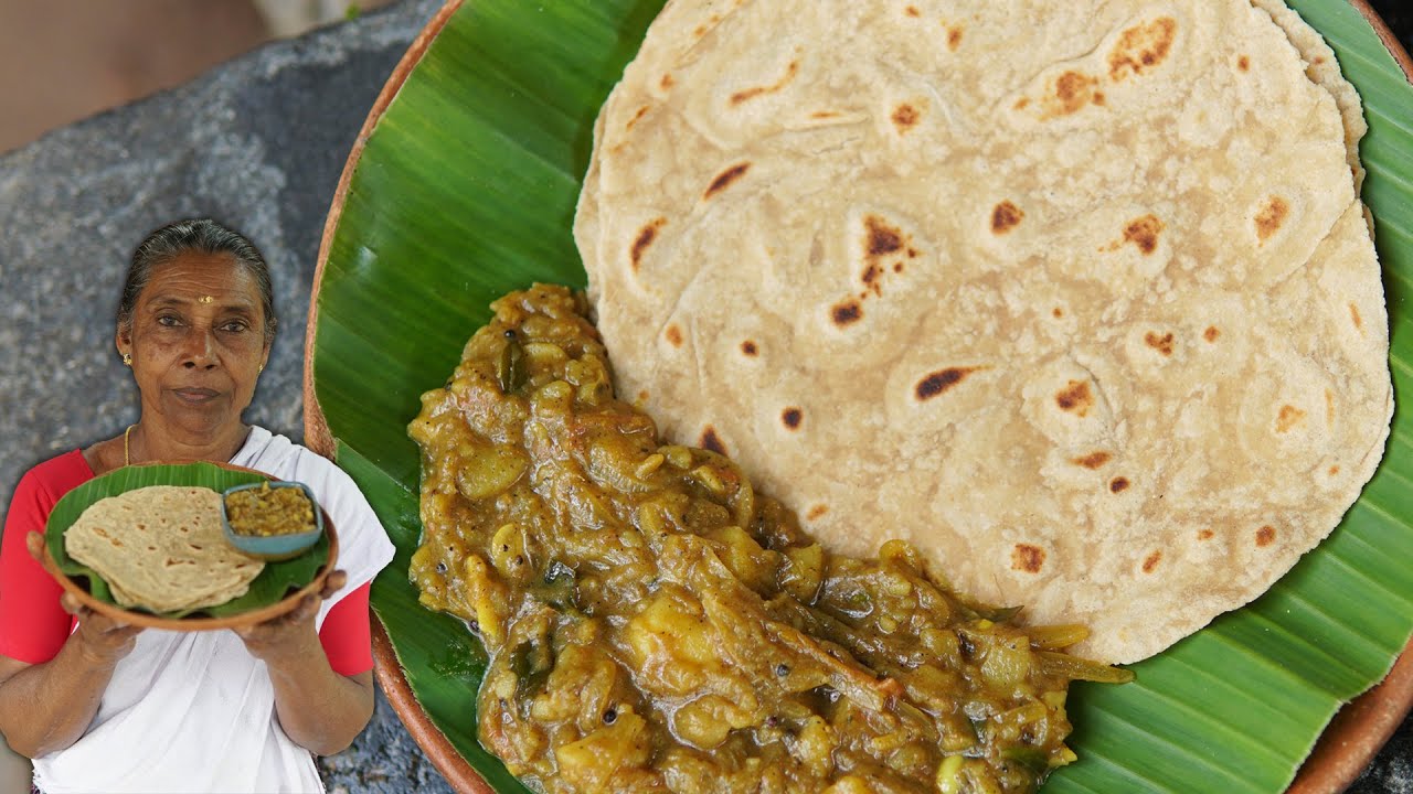 Chapathi - Tasty Potato Curry | Easy Potato Curry for Chapathi