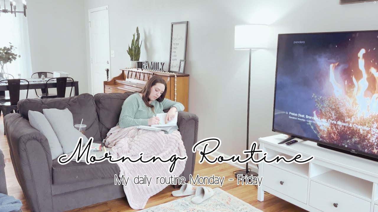 My Morning Routine | SAHM | Daily Routine | Mom of 4