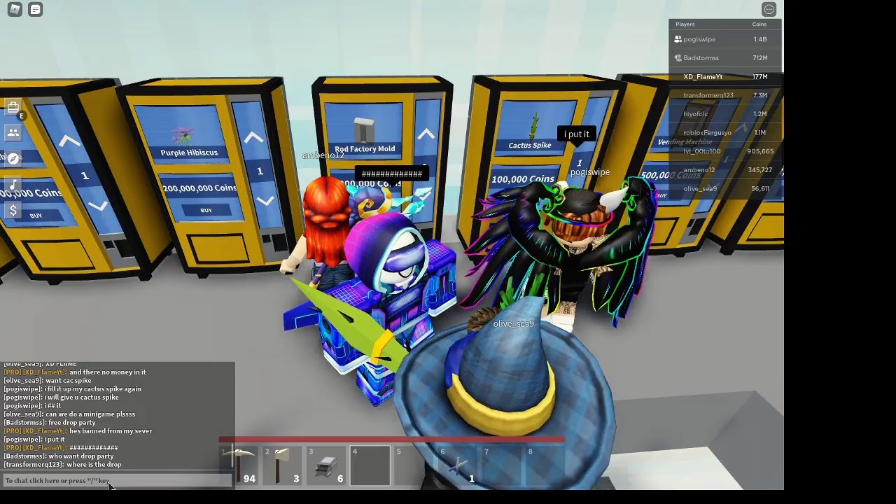 Roblox islands live (Drops,Minigames and shop)