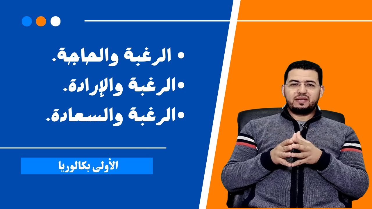 مفهوم الرغبة كاملا || المحاور الثلاثة.