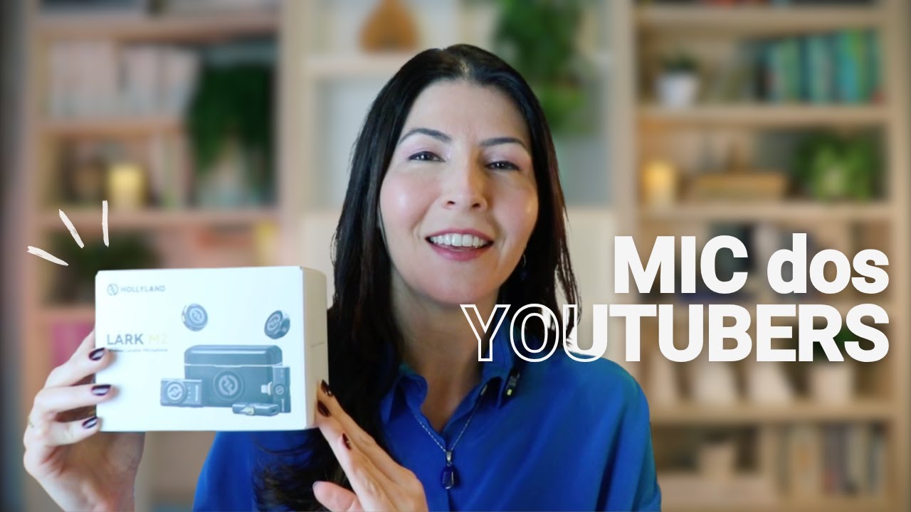 MICROFONE queridinho dos YOUTUBERS! Teste e unboxing Hollyland LARK M2