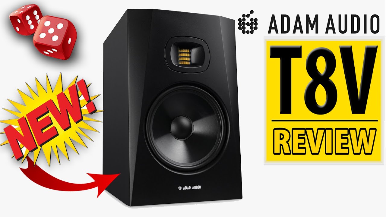 ADAM Audio T8V Studio Monitor Review - Best Choice For Bass Heavy Music?
