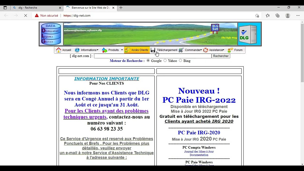 Téléchargement et l'installation de logiciel Pc Paie تحميل و تثبيت البرنامج
