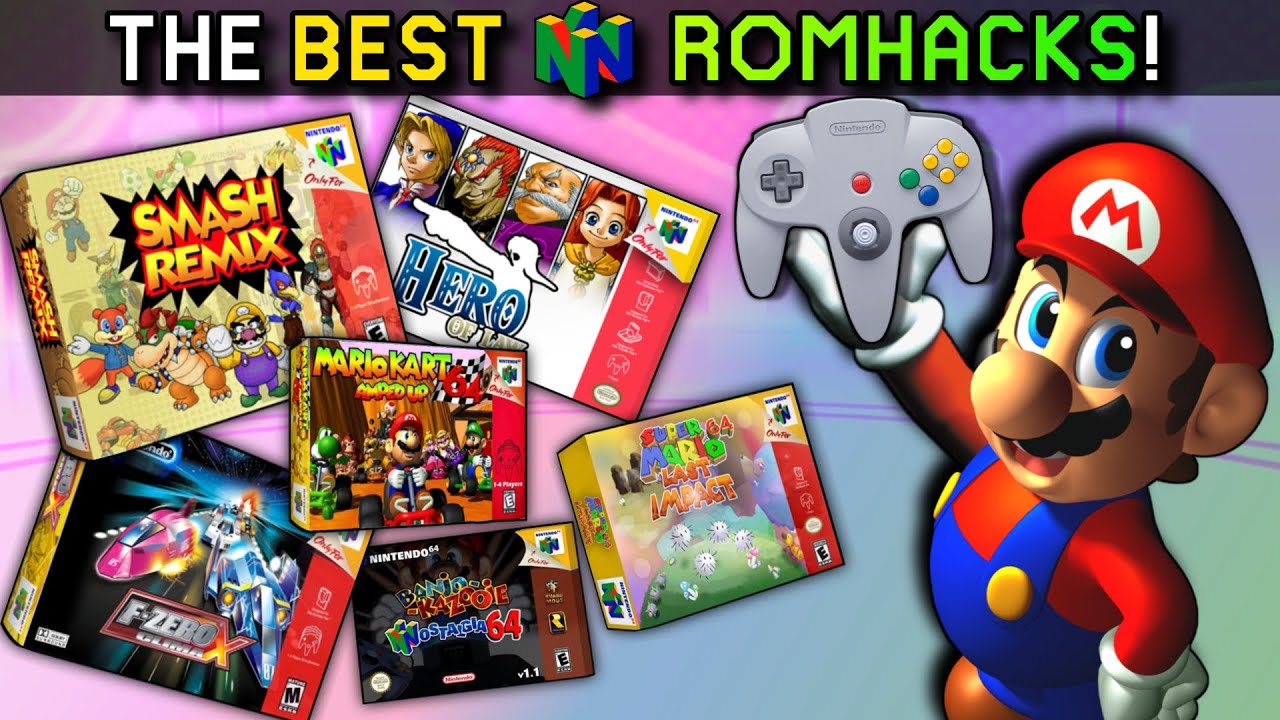 Amazing Nintendo 64 ROM Hacks You Need To Play! (#1)
