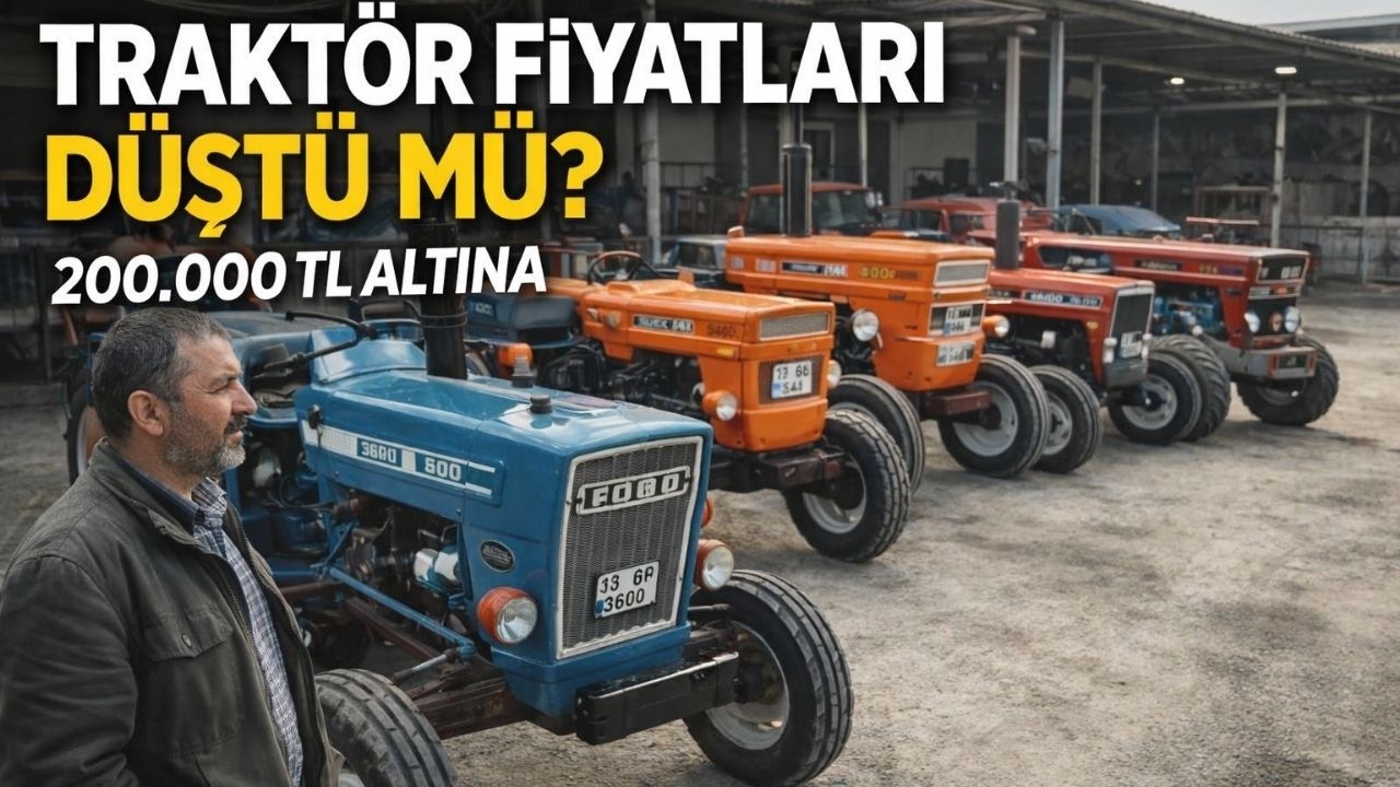 PARASI AZ OLAN KAÇIRMASIN! | 195.000 TL’den Başlayan Efsane 2. El Traktör Fiyatları 2026