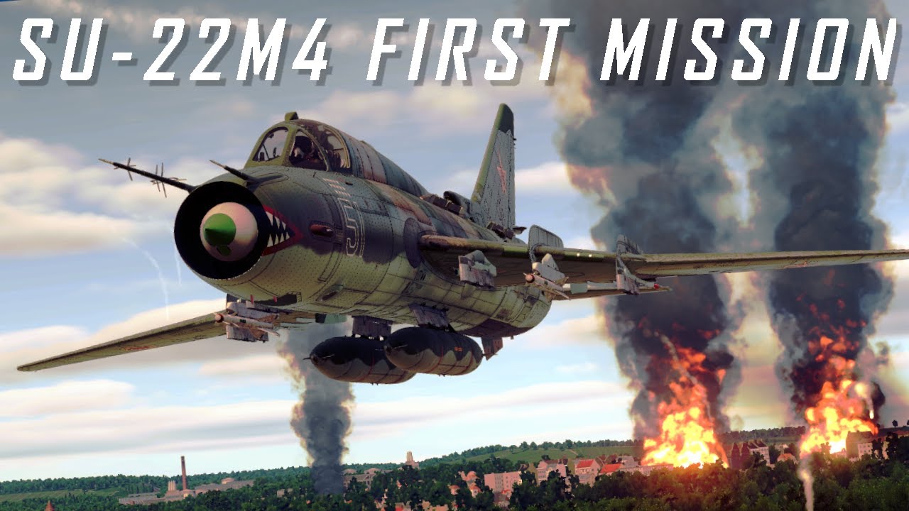 Su-22M4 Mod First Mission | Command Post Strike in Alsfeld | DCS
