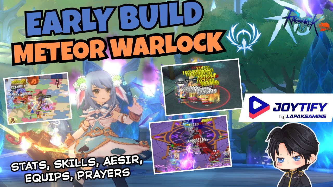 ULTIMATE METEOR WARLOCK EARLY BUILD | RAGNAROK M: CLASSIC GLOBAL SERVER