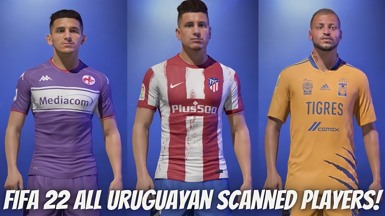 FIFA 22 | Every Uruguayan player with Real face!