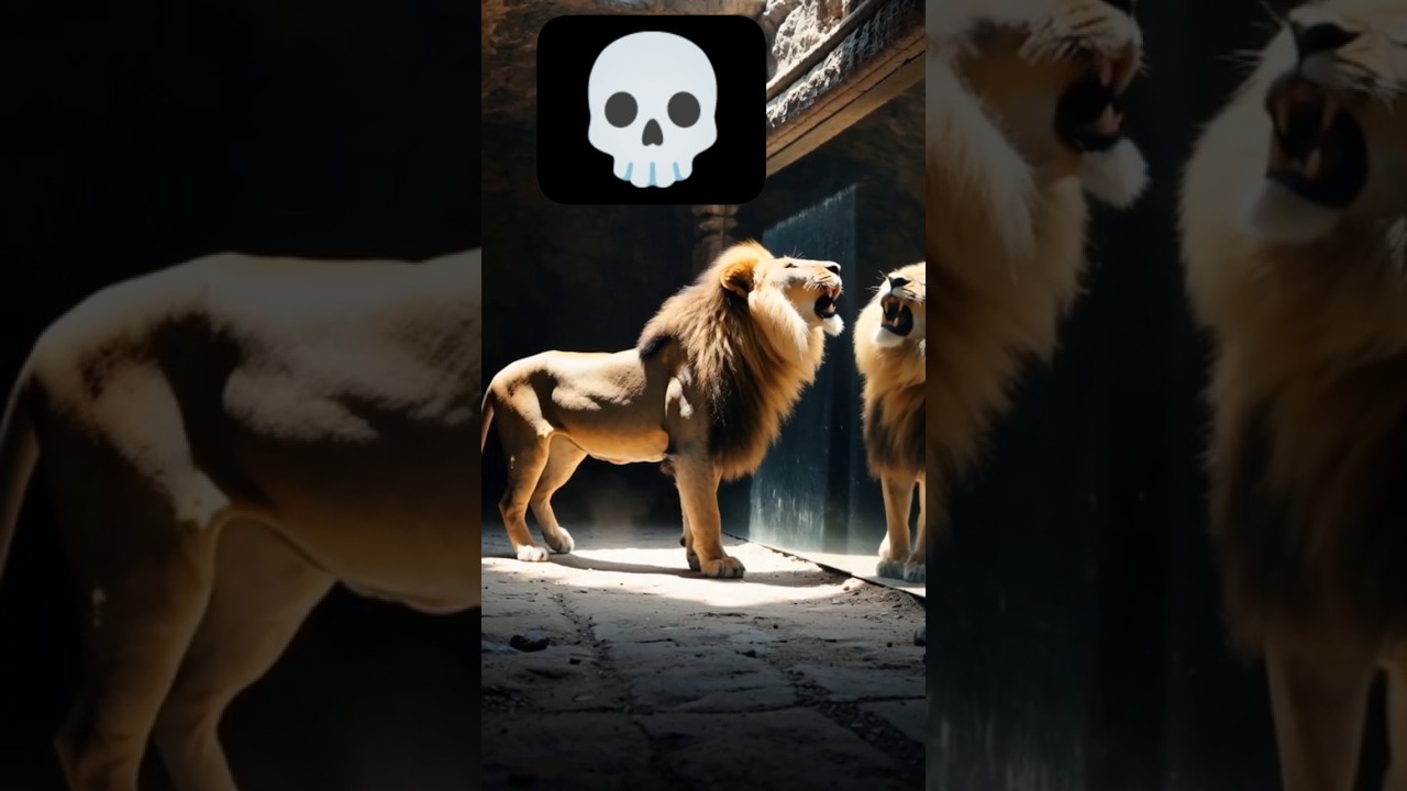 Lion Sees Itself in Mirror for the First Time 🦁😱