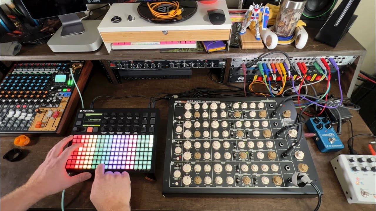 Polyend Play and Vermona Perfourmer Jam