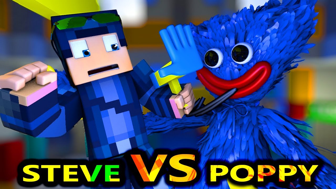 STEVE Vs Poppy Playtime CHAPTER 1! (Minecraft Animation) Monster Movie Story Project