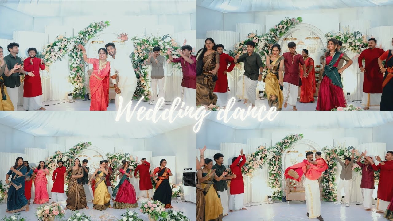 Wedding dance Kerala 2025| Cousins & Friends on 🔥|Couple dance| Anjana & Vishnu