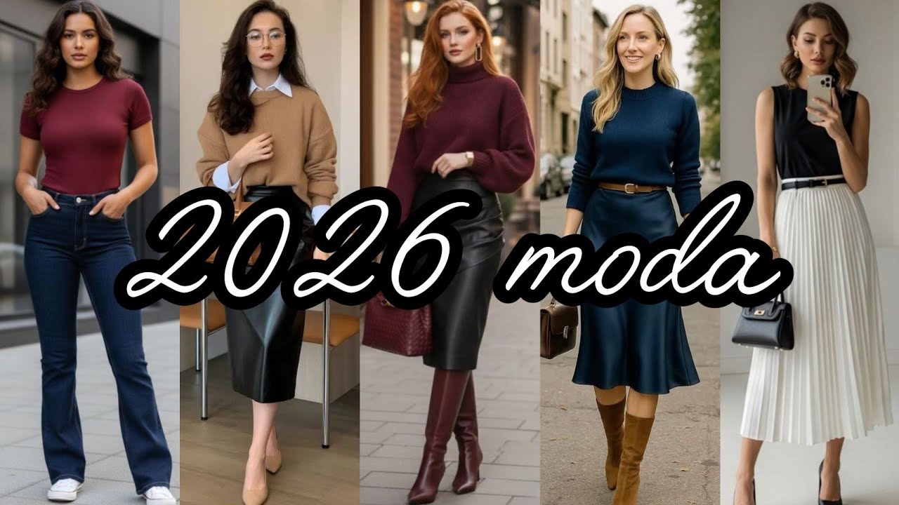 Модные образы 2026 года ✨ Сияйте с этими трендовыми образами 2026 года 😍