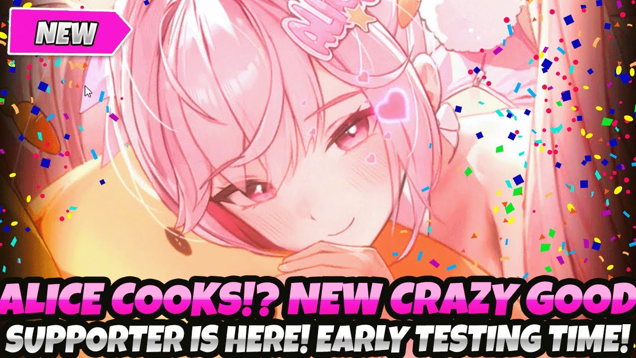 *ALICE ABSOLUTELY COOKS!?* NEW CRAZY GOOD SUPPORTER!? EARLY TESTING SHOWCASE! (Nikke Goddess Victory