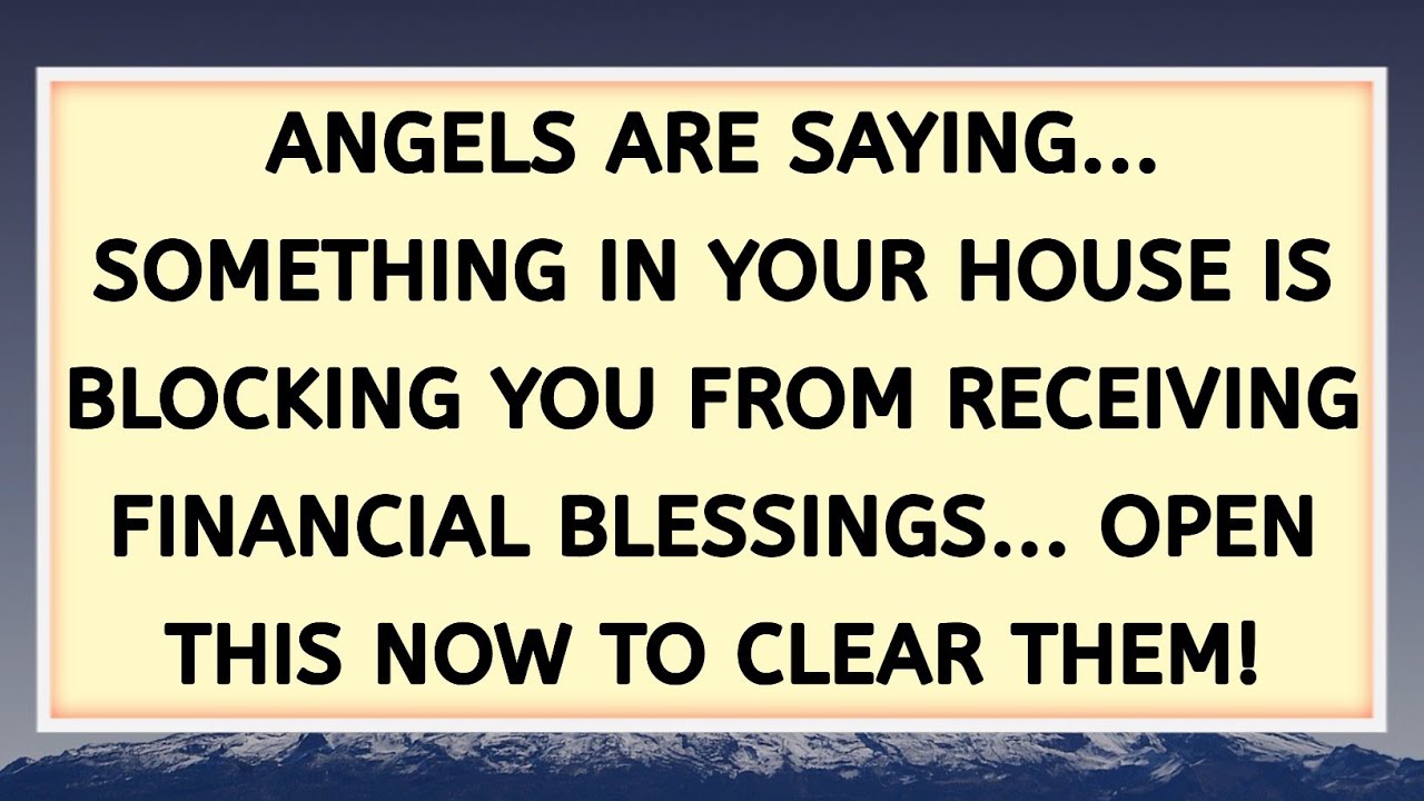 🛑 Something In Your House Is Blocking The Energy Of Money And Wealth (444, 808), @GodsMercy1111