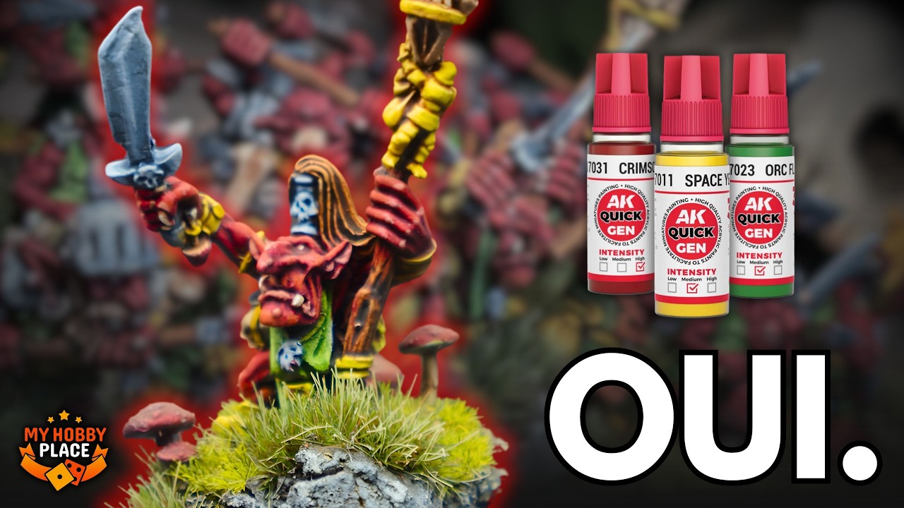 👹 Est-ce la façon la plus fun de peindre des gobelins ? (Tutoriel peintures rapides)