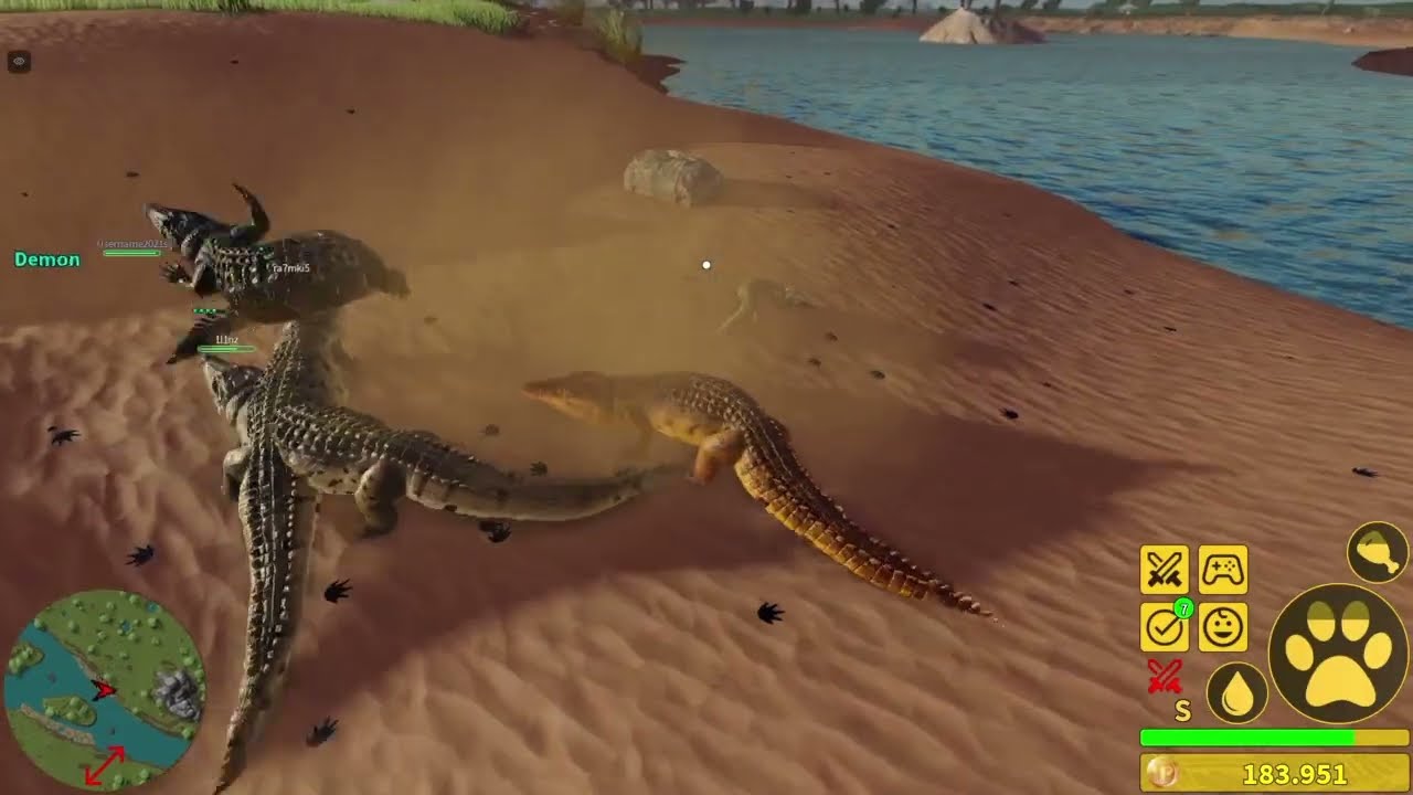 KOSING as DIFFERENT ANIMALS (PART 2) in savannah life roblox