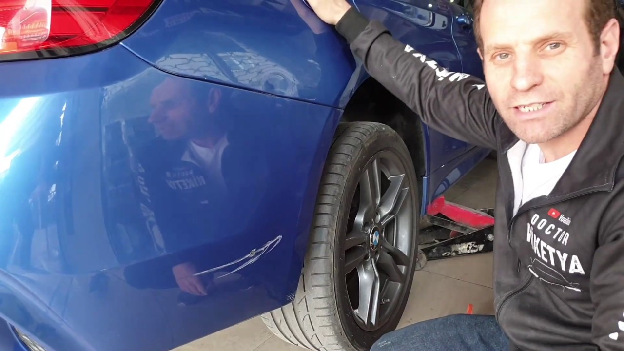 BMW 4.20 TAMPON TAMİRİ - LOKAL BOYA YAPIMI #BMW #4.20