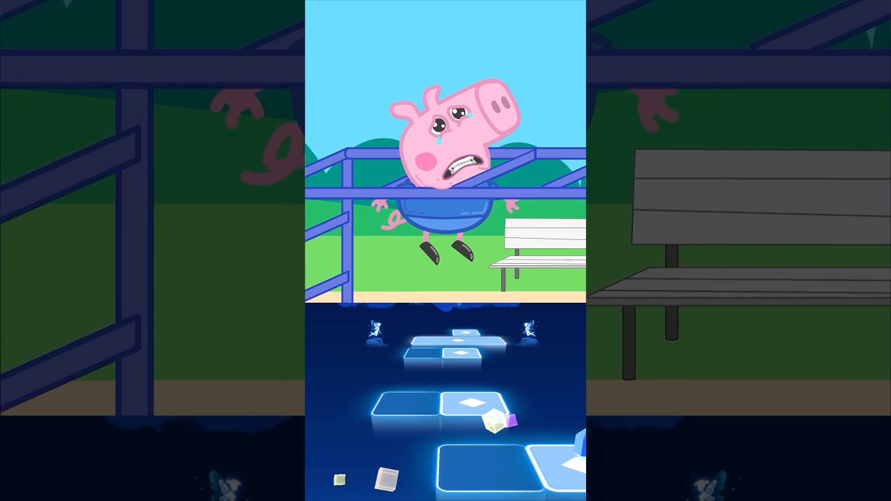 Анимация | Забавный момент | В стиле Tiles Hop #tileshop #animation