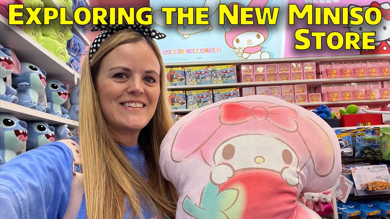 Exploring the NEW Miniso Store at Florida Mall! Disney, Sanrio & More - Ultimate Shopping Adventure!