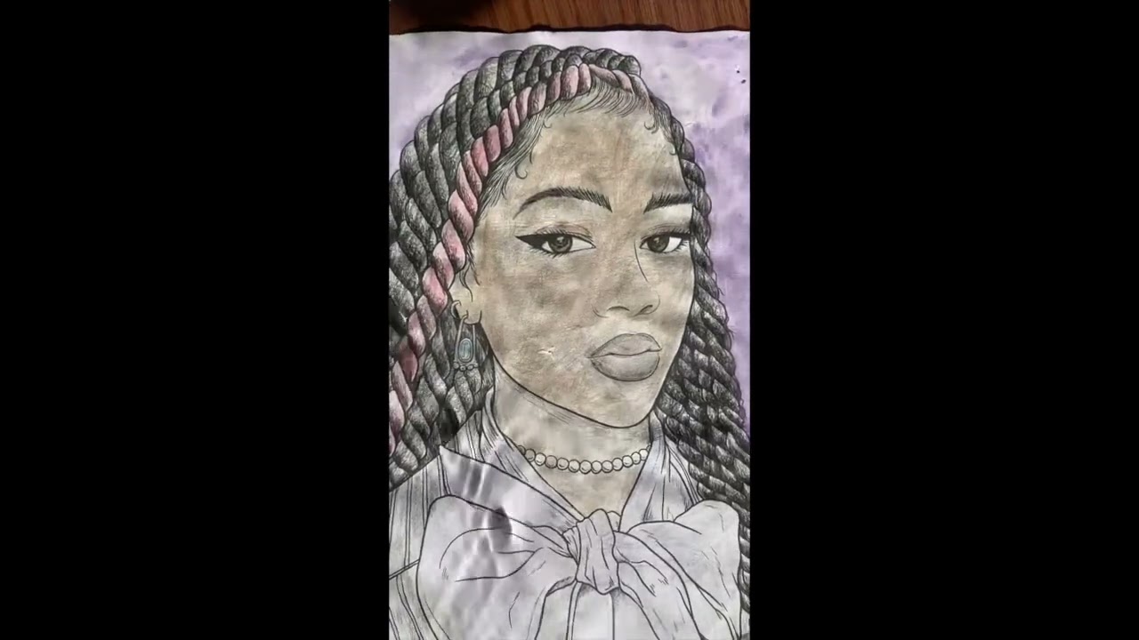 art project progress