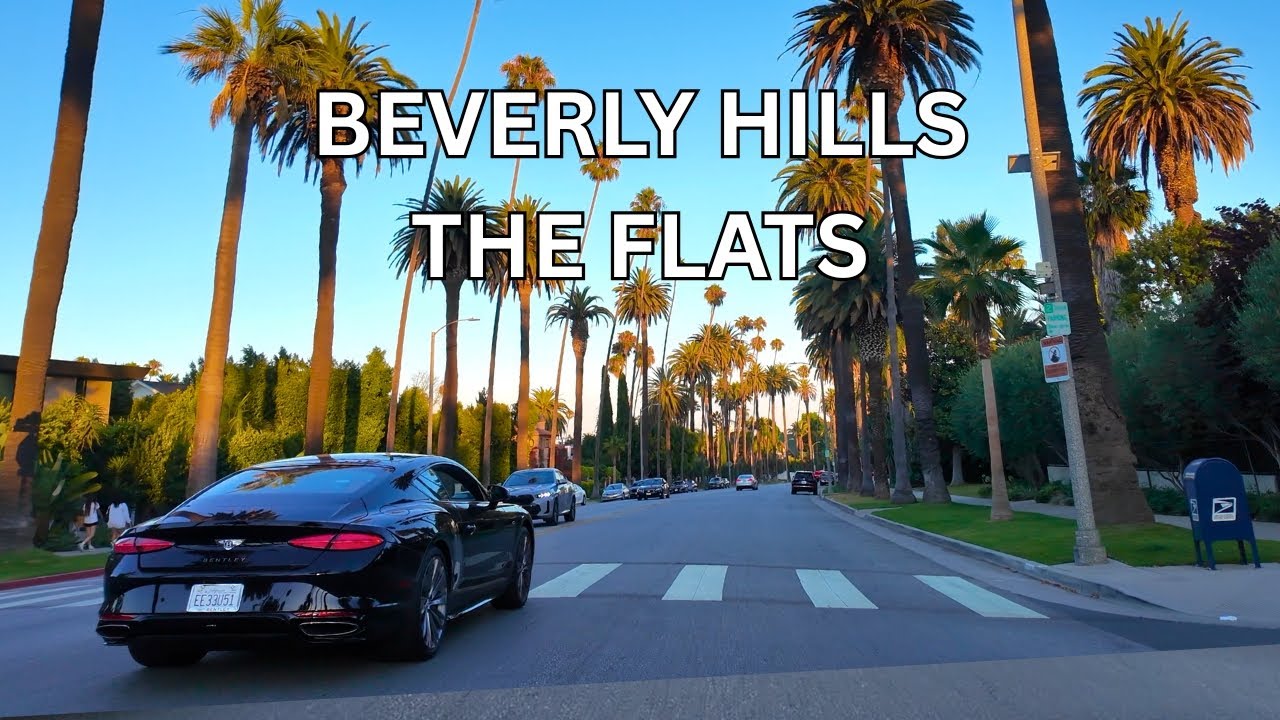 INSTA 360 X5 | Driving Beverly Hills at Golden Hour - Los Angeles, CA USA (4K 60FPS)