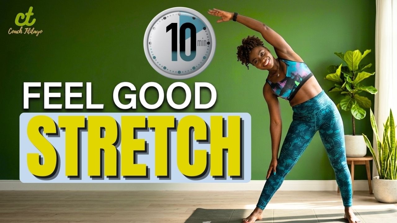 Quick Full Body Stretch Routine (10 Minutes) | Relieve Tight Hips, Hamstrings & Back
