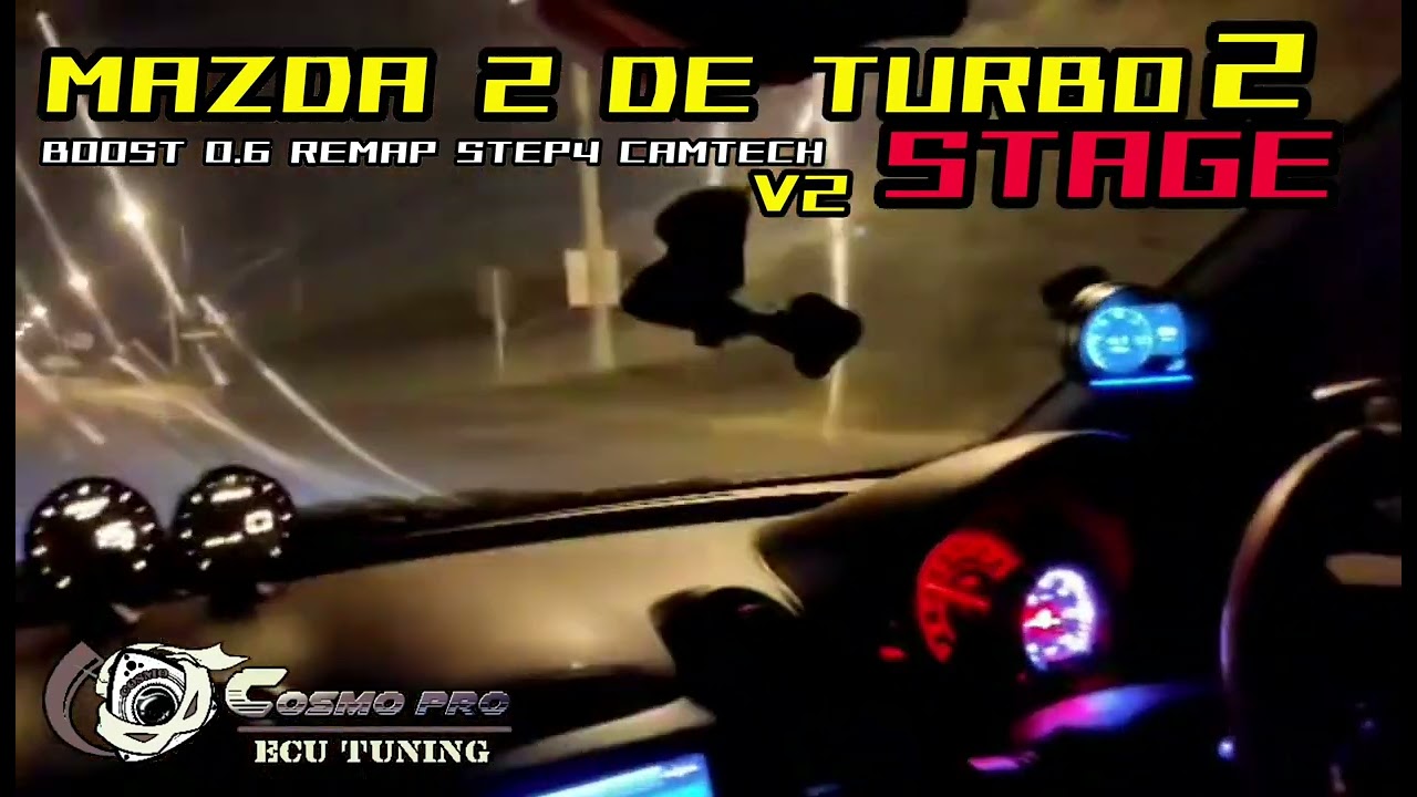 Test 60-160 Mazda 2 DE Turbo boost 0.6
