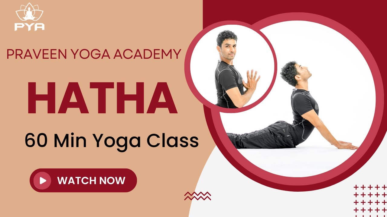 Complete one hour tutorial on hatha yoga practice | master Praveen