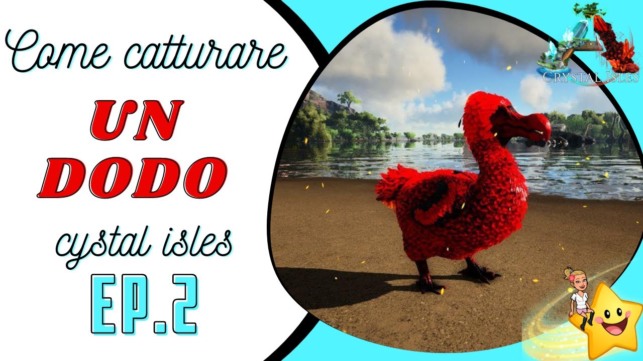 Ark crystal isles secondo giorno- catturare un dodo ep. 2