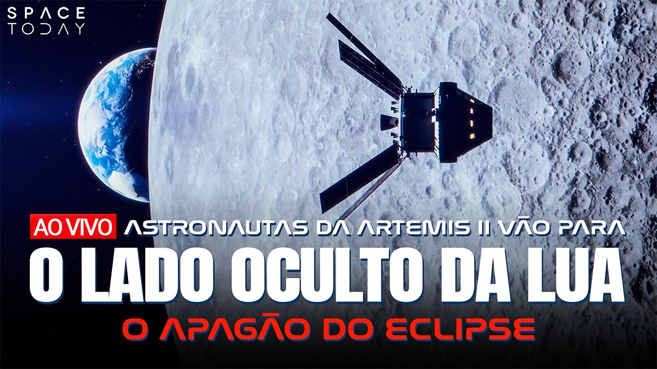 &Eacute; HOJE!!!! ASTRONAUTAS V&Atilde;O PARA O LADO OCULTO DA LUA !!!!! | ARTEMIS II | LAN&Ccedil;AMENTO FALCON 9