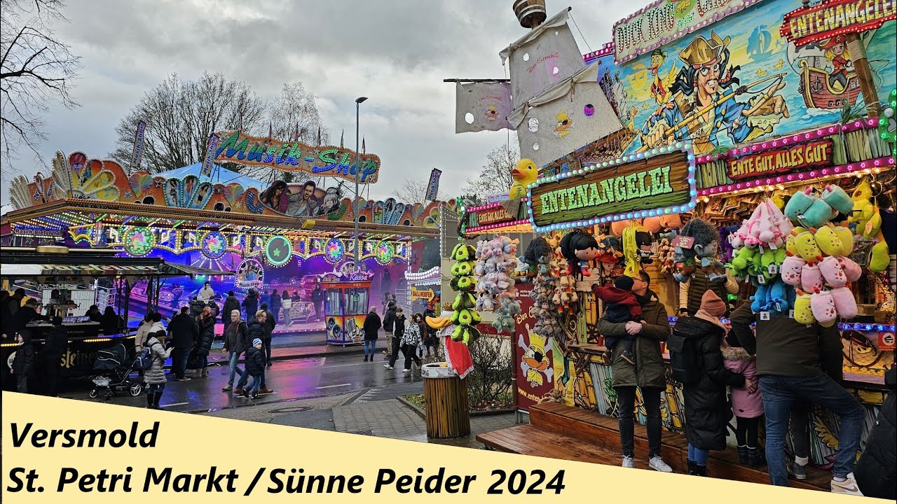 Versmold - St. Petri Markt - S&uuml;nne Peider - Kirmes - 2024