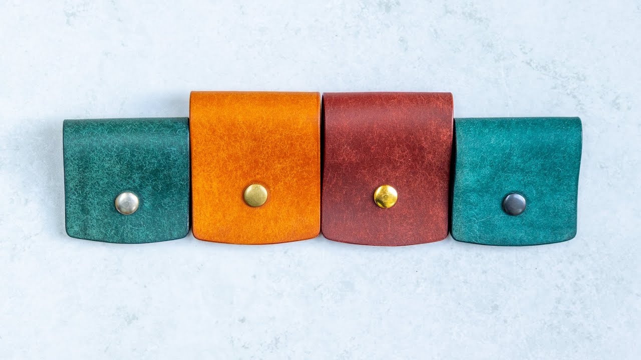 Leather Needle Case Making Process