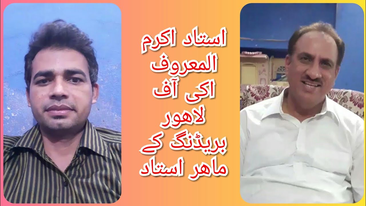 Interview | Ustad Akram alias Aki of Lahore Breeding Expert | Ashfaq Nazir‎‏ | Pakistan Pigeons